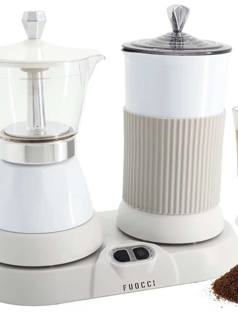 Coffee And Milk Frother Set Used Twice